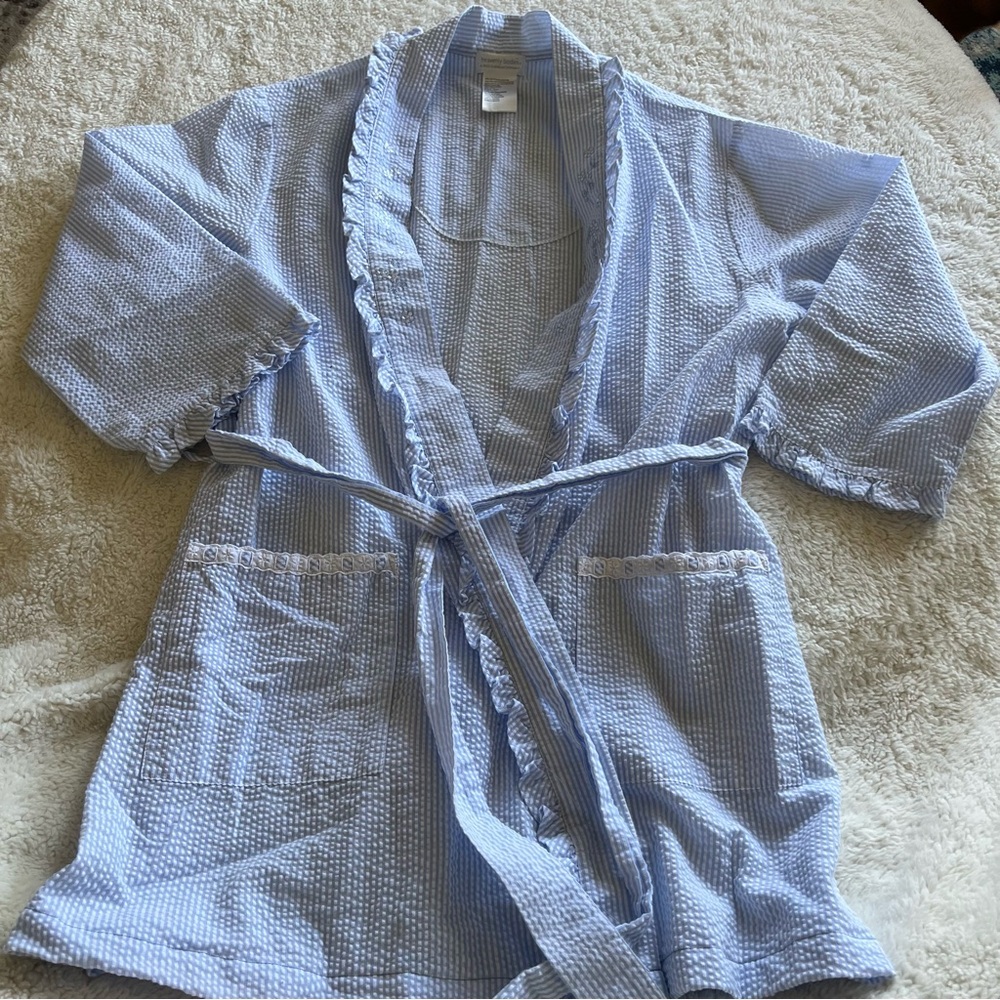 Light Blue Women's Robe